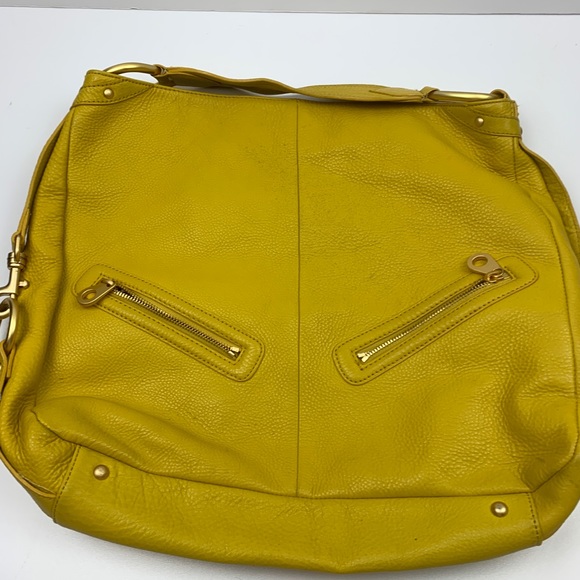 Presa  mustard leather handbag - Picture 5 of 8